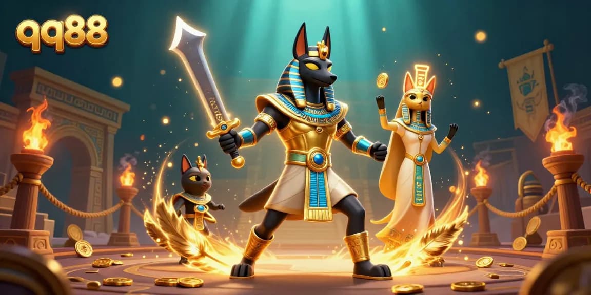 Engage with exciting qq88 betting through dynamic characters and captivating casino elements.