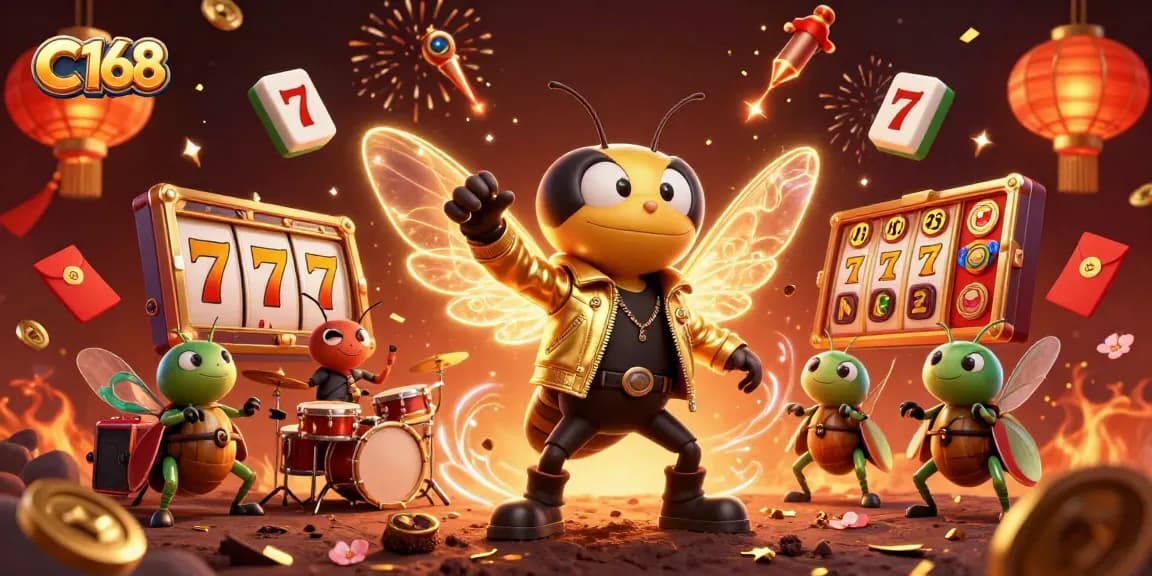 C168 offers exciting slot gaming experiences with vibrant characters and dynamic elements.