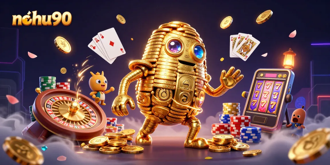 Join nohu90 for an exciting shift of coins and jackpots in this vibrant casino scene!