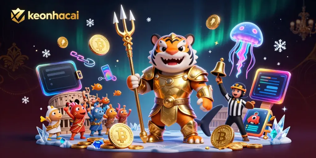 Experience thrilling bets with keonhacai in this vibrant underwater colosseum full of excitement.