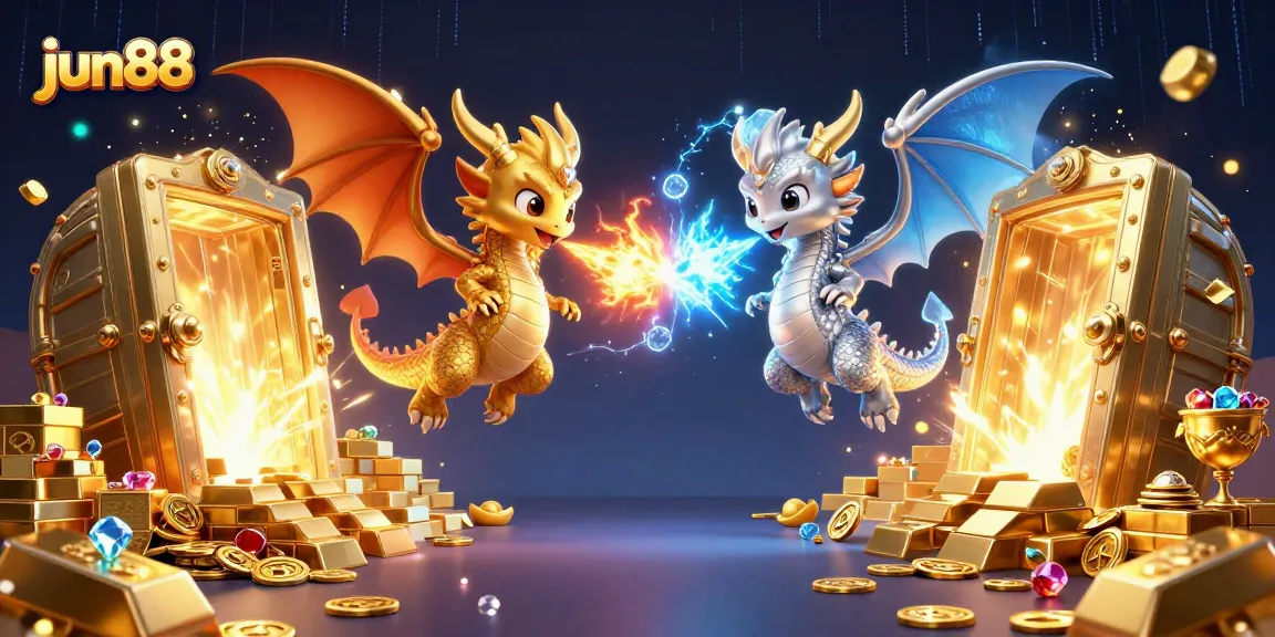 Experience the thrill of jun88 online gaming with a dynamic dragon duo and rich rewards.