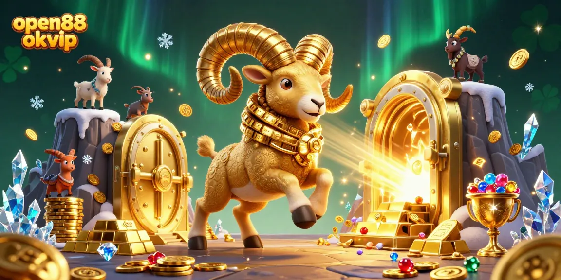 Experience the thrill of winning big with open88 okvip, featuring stunning casino elements and vibrant animations.