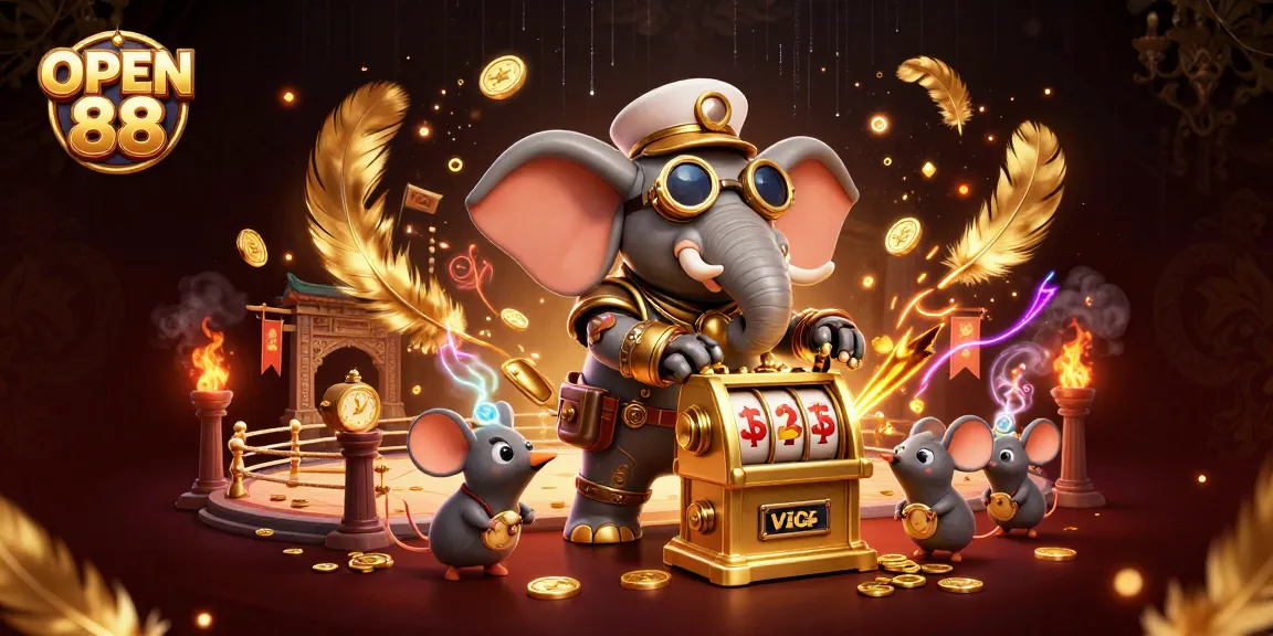 Engage in immersive slots and gaming fun with OPEN 88's stunning visuals and unique characters.