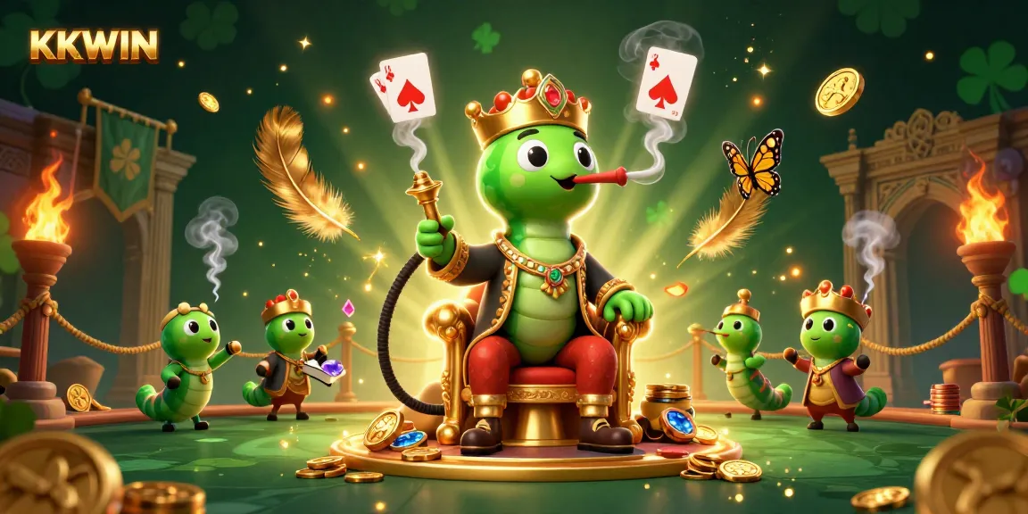 Engage in thrilling poker action with KKWIN's vibrant gaming scene featuring dynamic elements.