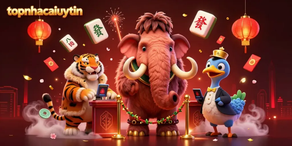 Experience thrilling gaming at topnhacaiuytin with a woolly mammoth bouncer and live action atmosphere.