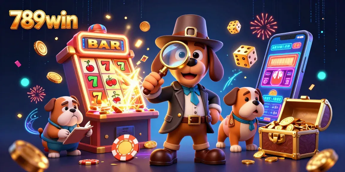 Win big at 789win with this dynamic 3D casino scene filled with thrilling gaming elements.