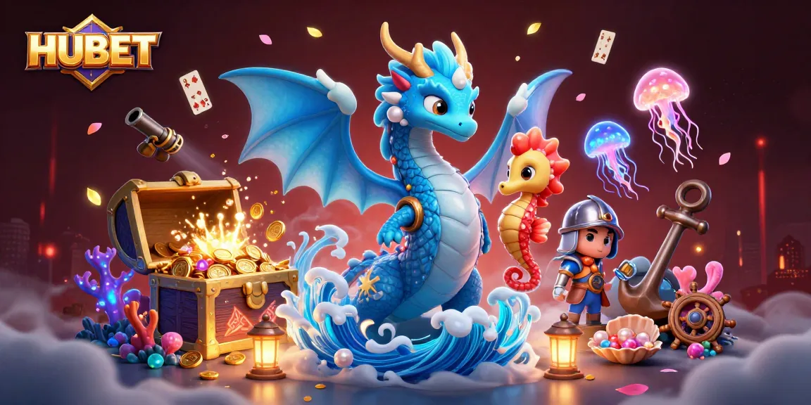 HUBET players dive into opportunities with exciting games, exploring rich treasures and vibrant visuals.
