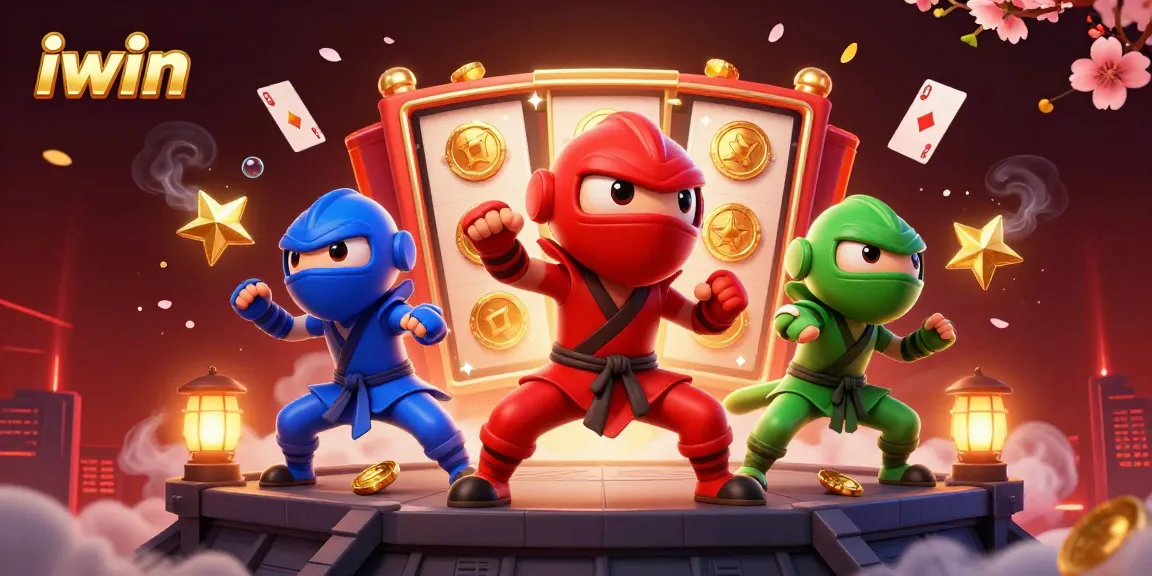 Play thrilling slots and experience iwin's dynamic gaming with our ninja chameleon trio!